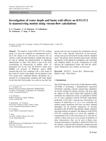 Investigation of water depth and basin wall effects on KVLCC2 in manoeuvring motion using viscous-flow calculations