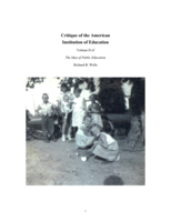 Critique of the American Institution of Education