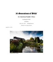 30 Generations of Wells' (1st ed.)