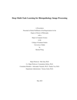 Deep Multi-task Learning for Histopathology Image Processing