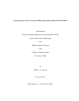 Using Molecular Tools to Evaluate Predator-Prey Relationships in Newfoundland