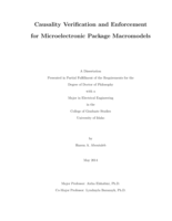 Causality Verification and Enforcement for Microelectronic Package Macromodels
