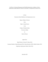 The Effect of Colostrum Management and NSAID Administration on Markers of Stress, Inflammation, Health Measures, and Fatty Acid Profile in Transported Pre-weaned Calves