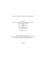 Parameter Estimability in the Dennis-Kemp Phenology Model