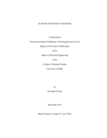 In Phase Motor Bus Transfer