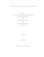 MMC: The Development of the Mixture Model Caching Algorithm