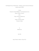 Grid Integrated Type 3 Wind Systems - Modeling, and Line Protection Performance Analysis using the RTDS