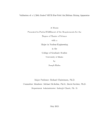 Validation of a 1/20th scaled VHTR Far-Field Air/Helium Mixing Apparatus