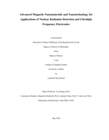 Advanced Magnetic Nanomaterials and Nanotechnology for Applications of Nuclear Radiation Detection and Ultrahigh Frequency Electronics