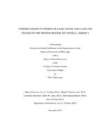 UNDERSTANDING PATTERNS OF LAND-COVER AND LAND-USE CHANGE IN THE TRIFINIO REGION OF CENTRAL AMERICA
