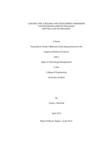 Constructing a Research and Development Framework for Integrating Nanotechnologies with Nuclear Technologies