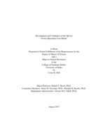 Development and Validation of the OpCost Forest Operations Cost Model