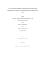 The Effects of Elevated Subcutaneous Fat Stores on Serum and Cellular Fatty Acid Composition and Gene Expression of Pro-Inflammatory Markers in Periparturient Dairy Cows
