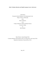 Idaho’s Funding Allocations and English Language Learner Achievement