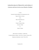Steelhead Recycling in the Willamette River and the Influence of Freshwater and Ocean Growth on Age at Maturity of Steelhead