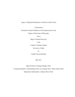Legacy of Repeated Disturbances in Mixed-Conifer Forests