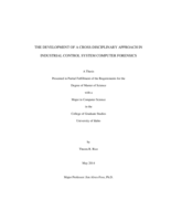 The Development of a Cross-Disciplinary Approach in Industrial Control System Cyber Forensics