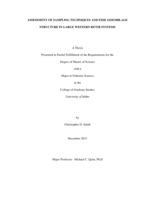 ASSESSMENT OF SAMPLING TECHNIQUES AND FISH ASSEMBLAGE STRUCTURE IN LARGE WESTERN RIVER SYSTEMS