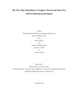 The War That Made Rome An Empire The Second Punic War And Its Enduring Social Impact