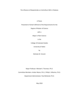 The Influence of Biopesticides on Verticillium Wilt in Potatoes