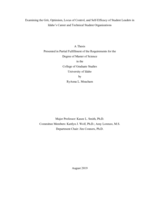 Examining the Grit, Optimism, Locus of Control, and Self-Efficacy of Student Leaders in Idaho’s Career and Technical Student Organizations