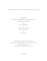 Arithmetic Relations Between Fourier Coefficients of Siegel Paramodular Forms