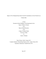 Impacts of Post-Thinning Biomass Removal and Soil Amendments on Forest Productivity in Northern Idaho