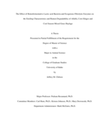 The effect of homofermantative lactic acid bacteria and exogenous fibrolytic enzymes on the ensiling characteristics and rumen degradability of alfalfa, corn silages and cool season mixed grass haylage