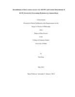Recombinants of Bean common mosaic virus (BCMV) and Genetic Determinants of BCMV Involved in Overcoming Resistance in Common Beans