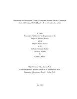 Biochemical and Physiological Effects of Organic and Inorganic Zinc in a Commercial Strain of Diploid and Triploid Rainbow Trout (Oncorhynchus mykiss)