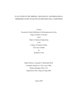 Evaluation of the Thermal, Mechanical and Rheological Properties of Recycled Polyolefins Rice Hull Composites