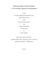 The Bioenergy Alliance Network of the Rockies:  A “Next Generation” Approach to Forest Management