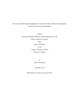 Devonian and Mississippian Sappington Formation in Southwest Montana: Stratigraphic Framework and Facies Relationships