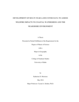 Development of multi-year land cover data to assess impacts to coastal watersheds and the nearshore environment