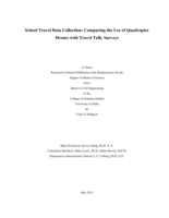 School Travel Data Collection: Comparing the Use of Quadcopter Drones with Travel Tally Surveys