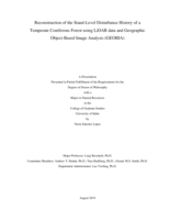 Reconstruction of the Stand-Level Disturbance History of a Temperate Coniferous Forest using LiDAR data and Geographic Object-Based Image Analysis (GEOBIA)