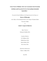 From Trout to Mollusks: Life Cycle Assessment, Socio-Economic Attributes and Ecosystem Services Surrounding Sustainable Aquaculture