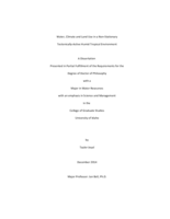 Water, Climate and Land Use in a Non-Stationary Tectonically-Active Humid Tropical Environment