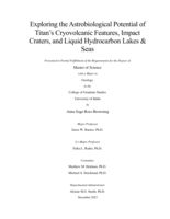 Exploring the Astrobiological Potential of Titan's Cryovolcanic Features, Impact Craters, and Liquid Hydrocarbon Lakes \& Seas
