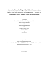 Alternative Futures for Magic Valley Idaho: A Framework, an Applied Case Study, and a tool for Engagement as a Synthesis for a Stakeholder-Driven Research Project in Southern Idaho