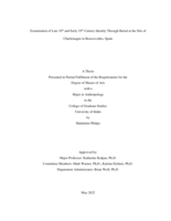 Examination of Late 18th and Early 19th Century Identity Through Burial at the Silo of Charlemagne in Roncesvalles, Spain