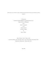 Tree-ring blue intensity based temperature reconstructions for temperate North America