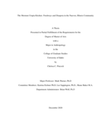 The Mormon Utopia Kitchen: Foodways and Diaspora in the 19th Century Nauvoo, Illinois Community