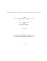 Design and Experimental Analysis of a Large Scale Natural Convection Test Loop