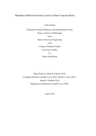 Multiphase Multisection Fault Location in Shunt Capacitor Banks