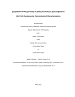 Graphite from the University of Idaho Thermolyzed Asphalt Reaction (GUITAR): Fundamental Electrochemical Characterizations.