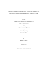 CREEP-FATIGUE MODELLING IN STRUCTURAL STEELS USING EMPIRICAL AND CONSTITUTIVE CREEP METHODS IMPLEMENTED IN A STRIP-YIELD MODEL