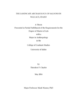 The Landscape Archaeology of Saloons in Wallace, Idaho