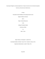 Evaluating the Migration and Spawning Behaviors of Upper Columbia Summer Steelhead Using Radio Telemetry and Accelerometer Biotelemetry
