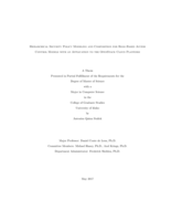Hierarchical Security Policy Modeling and Composition for Role-Based Access Control Models with an Application to the OpenStack Cloud Platform